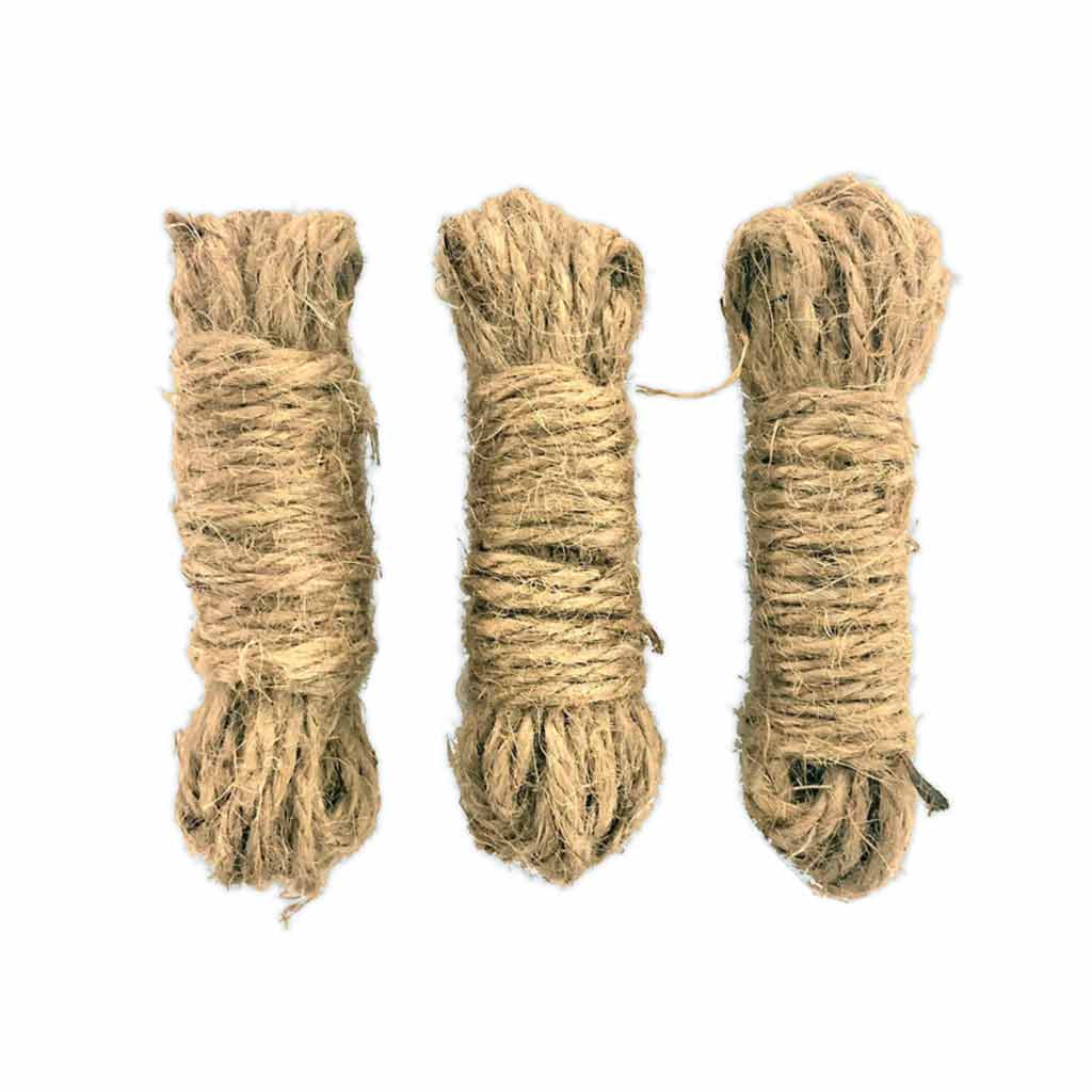 Jute Twine Refill Pouch Borderland Bushcraft