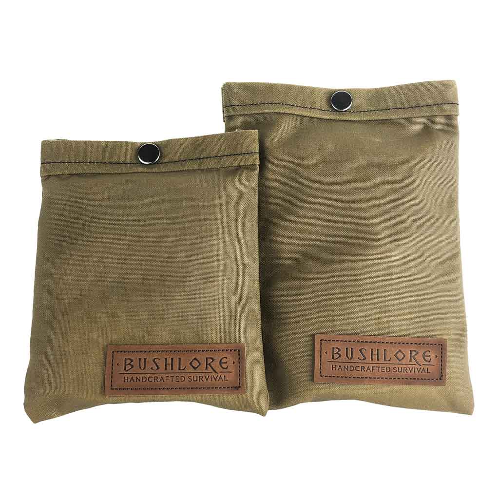 Waxed canvas on sale ditty bag