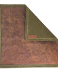 Leather & Canvas Seat Pad