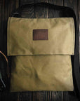 Waxed Canvas Haversack (Large)