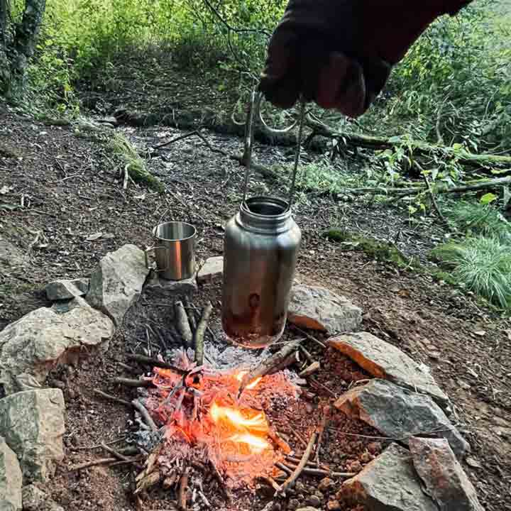 Canteen Bush Pot – Borderland Bushcraft