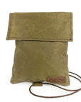 Waxed Canvas Roll-top Pouch