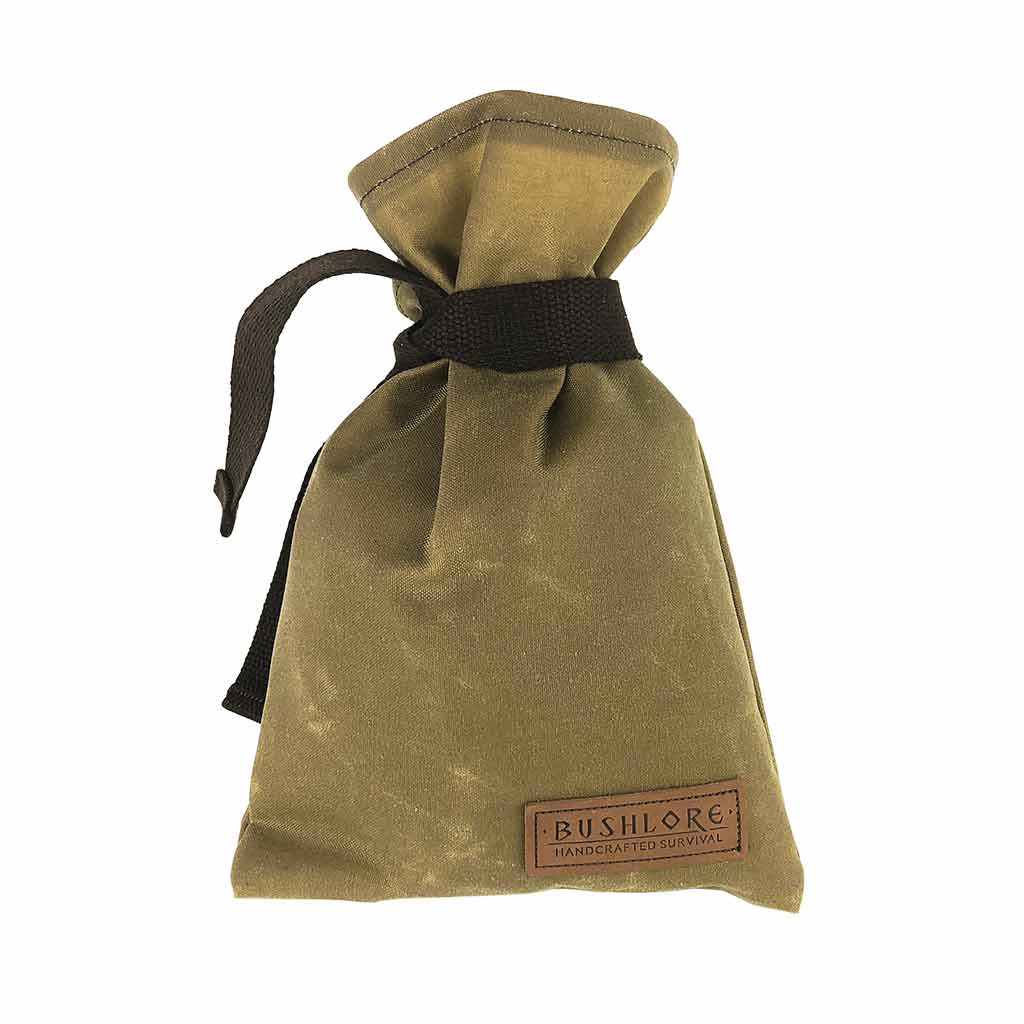 Waxed Canvas Tinder Bag