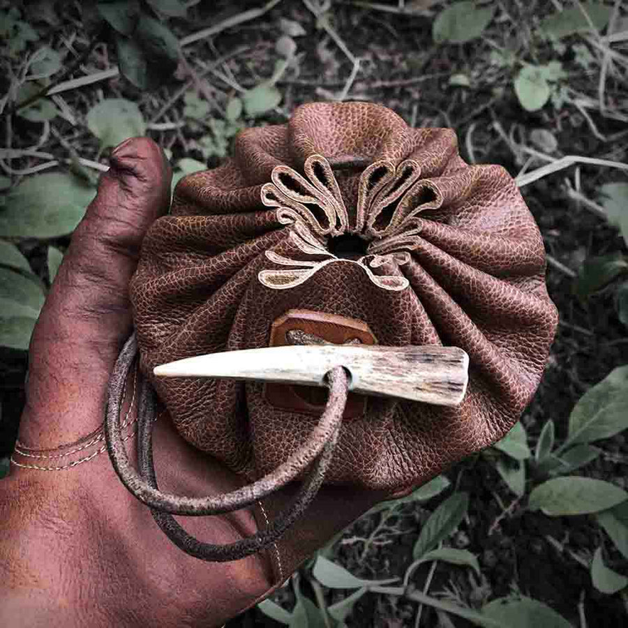 Medium Leather Tinder Pouch