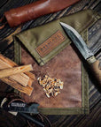 Leather & Canvas Work Mat
