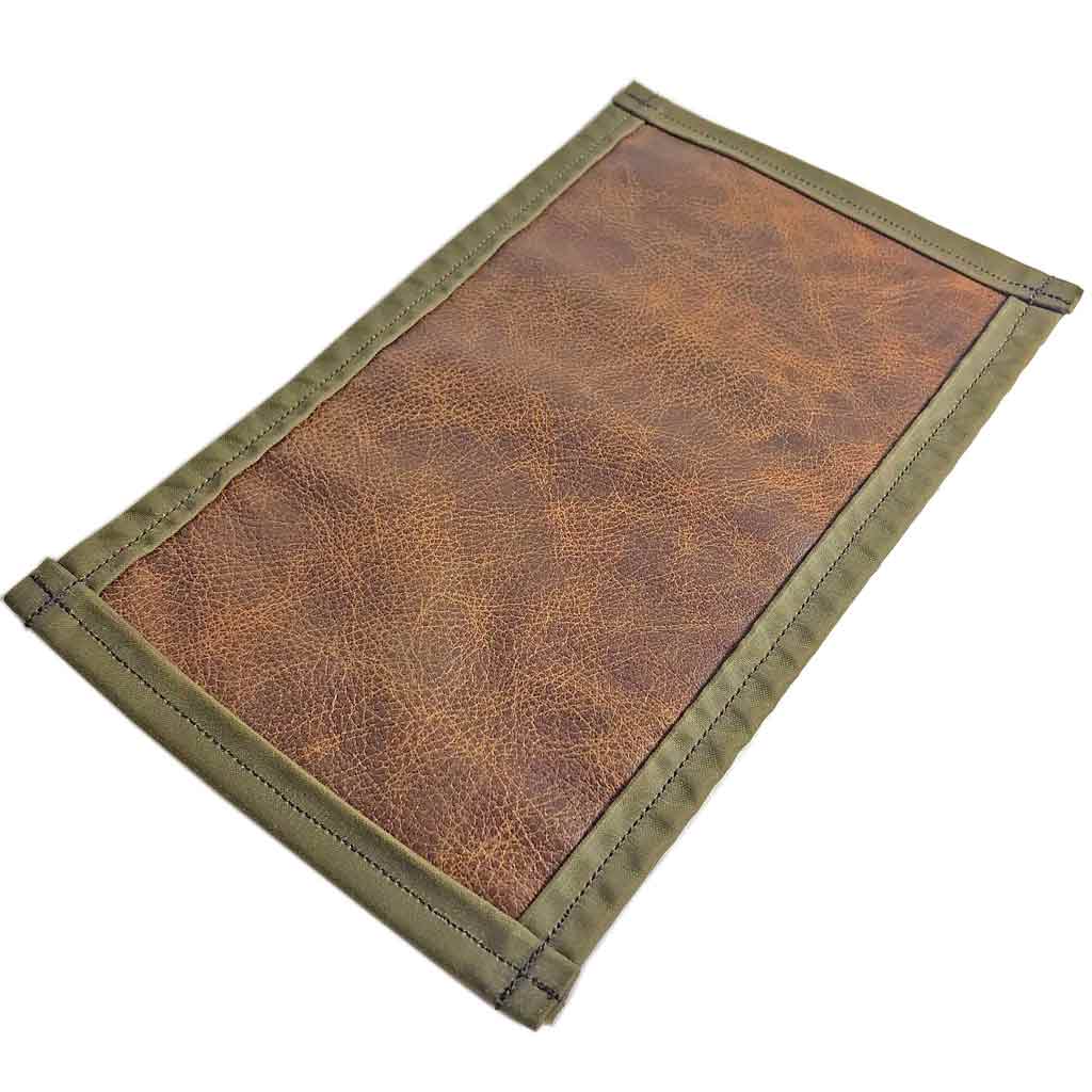 Leather &amp; Canvas Work Mat