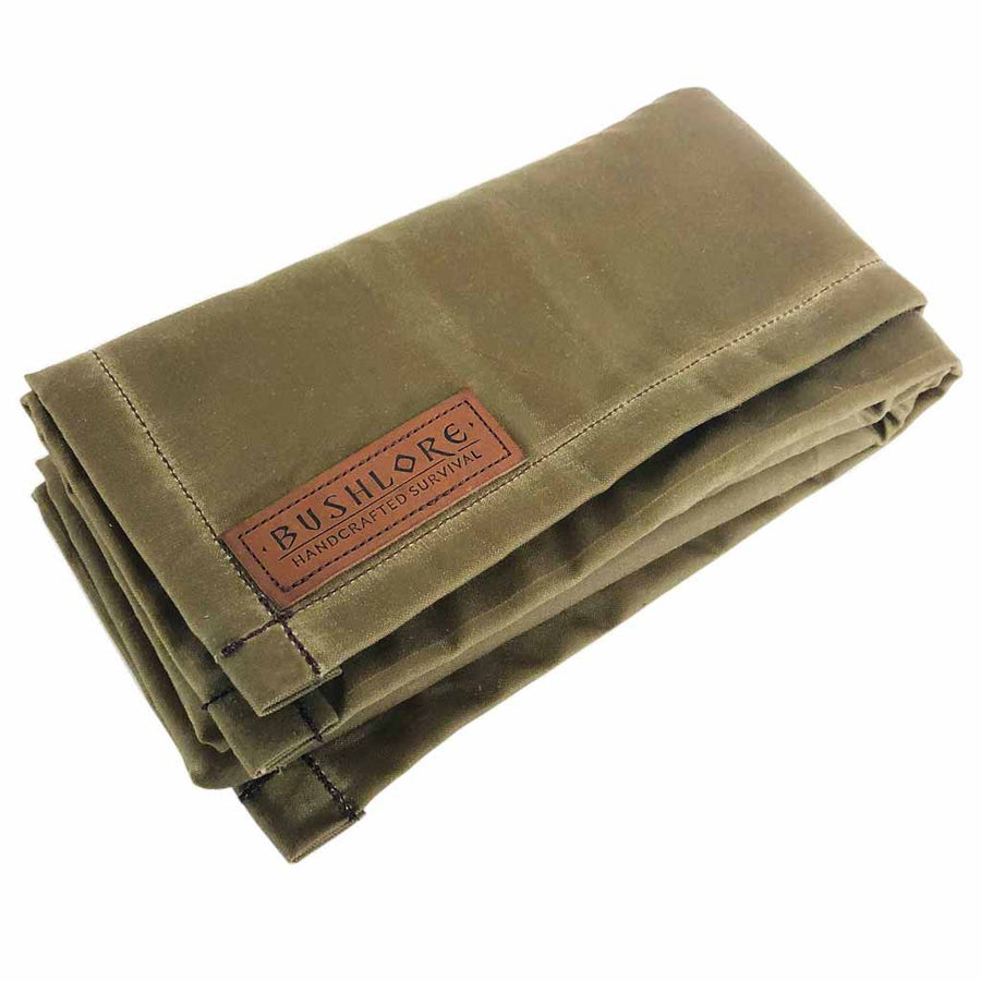 Leather & Canvas Seat Pad