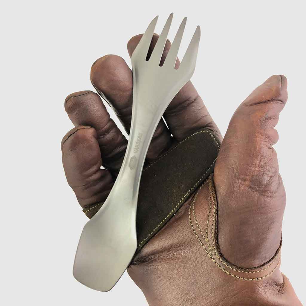 Modular Spork Titanium Spork – Borderland Bushcraft